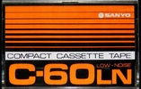 Compact Cassette:  Sanyo - LN 60