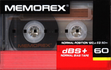 Compact Cassette: Memorex  - dBS+ 60