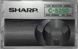 Compact Cassette:  Sharp -  52