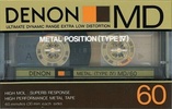 Compact Cassette: Nippon Columbia / Denon Denon - MD 60