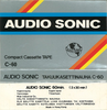 Compact Cassette:  Audio Sonic -  60