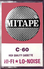 Compact Cassette: Unknown Mitape -  60