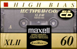 Compact Cassette: Maxell / Hitachi Maxell - XLII 60