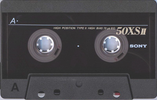 Compact Cassette: Sony  - XS II 50