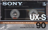 Compact Cassette: Sony  - UX-S 90