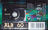 Compact Cassette: Maxell / Hitachi Maxell - XLII 60