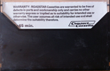 Compact Cassette:  Roadstar -  90