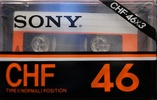 3 pack Sony CHF 46 Type I Normal 1978 Japan