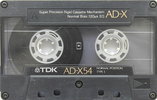 Compact Cassette: TDK  - AD-X 54