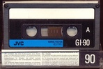 Compact Cassette JVC GI 90 "G1-90SG" Type I Normal 1990 North America