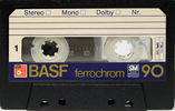 Compact Cassette: BASF  - Ferrochrom 90