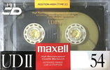 Compact Cassette: Maxell / Hitachi Maxell - UDII 54