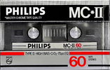 Compact Cassette: Philips  - MC-II 60