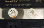 Compact Cassette: Sony  - Metal-ES 90