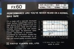 Compact Cassette Thats FX 60 Type I Normal 1984 Europe