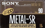 Compact Cassette: Sony  - Metal SR 90