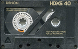 Compact Cassette: Nippon Columbia / Denon Denon - HD-XS 40