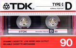 Compact Cassette: TDK  - D 90