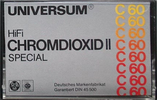 Compact Cassette:  Universum - Chromdioxid II Special 60