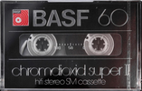 Compact Cassette: BASF  - Chromdioxid Super II 60