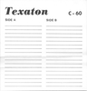 Compact Cassette: Unknown Texaton -  60