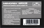 Compact Cassette: Memorex  - MRX IS 90