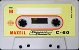 Compact Cassette: Maxell / Hitachi Maxell -  60