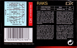 Compact Cassette: RAKS  - DX 60