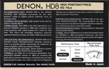 Compact Cassette: Nippon Columbia / Denon Denon - HD8 90