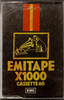 Compact Cassette:  EMITAPE - X1000 60