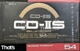 Compact Cassette Thats CD-IIS 54 Type II Chrome 1988 Japan