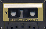 Compact Cassette: DAK  - MLX2 90