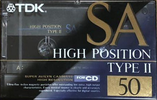 Compact Cassette: TDK  - SA 50