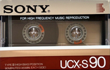 Compact Cassette: Sony  - UCX-S 90