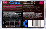 Compact Cassette: ICM  - CX-II-S 60