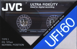 Compact Cassette:  JVC - UFI 60