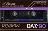 Compact Cassette: Matsushita Victor - DA7 90