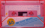 Compact Cassette:  Sanyo - We Love Music 46