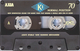 Compact Cassette: FUJI AXIA - K1 70