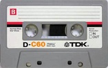 Compact Cassette TDK D 60 Type I Normal 1979 USA