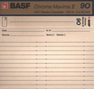 Compact Cassette: BASF  - Chrome Maxima II 90