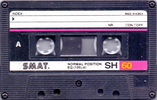 Compact Cassette: Sunkyong Magnetic Limited (SKM) Smat -  60