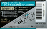 Compact Cassette: FUJI AXIA - PS-Ix 54