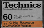 Compact Cassette: Matsushita Technics - XA 60