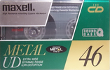 Compact Cassette: Maxell / Hitachi Maxell - Metal UD 46