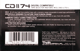 Compact Cassette: Taiyo Yuden Thats - CD 74