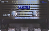 Compact Cassette: Sony  - CDix II 60