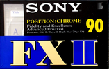 Compact Cassette: Sony  - FX II 90