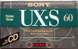 Compact Cassette: Sony  - UX-S 60