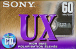 Compact Cassette: Sony  - UX 60